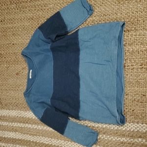 COPY - Madewell mixed chambray top